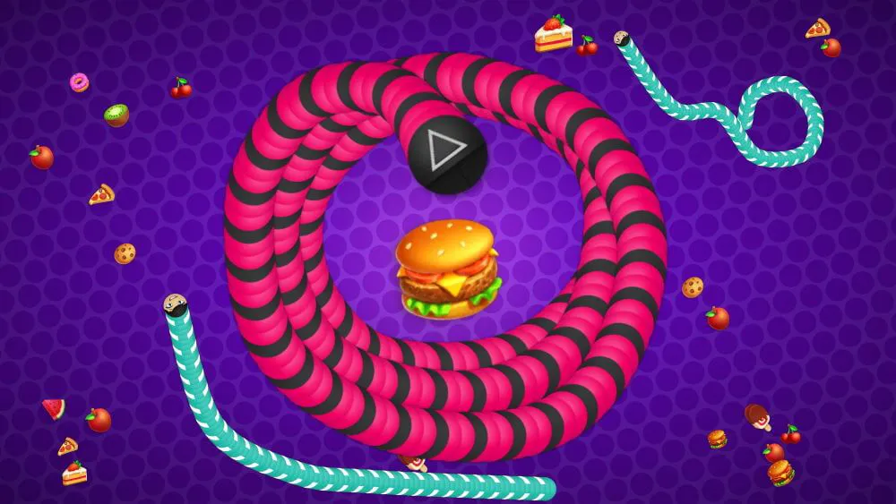 Snake vs Worms