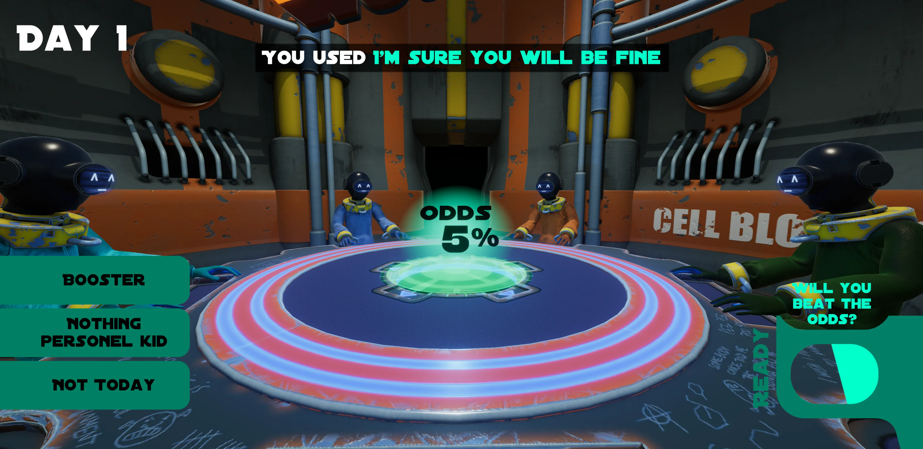 The Ultimate Martian Roulette - In-Game Action