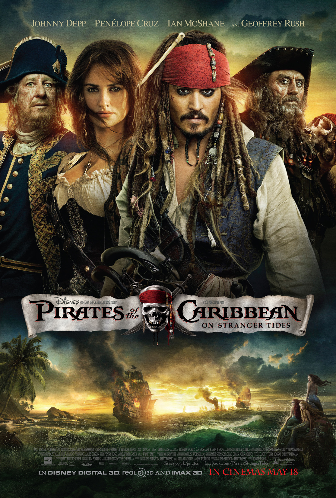 Review of the movie "Pirates of the Caribbean: On Stranger Tides"