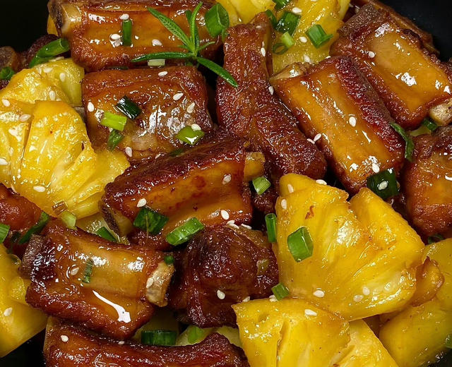 Sweet and Sour Pineapple Ribs