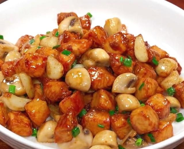 Chicken and Mushroom Stir-Fry