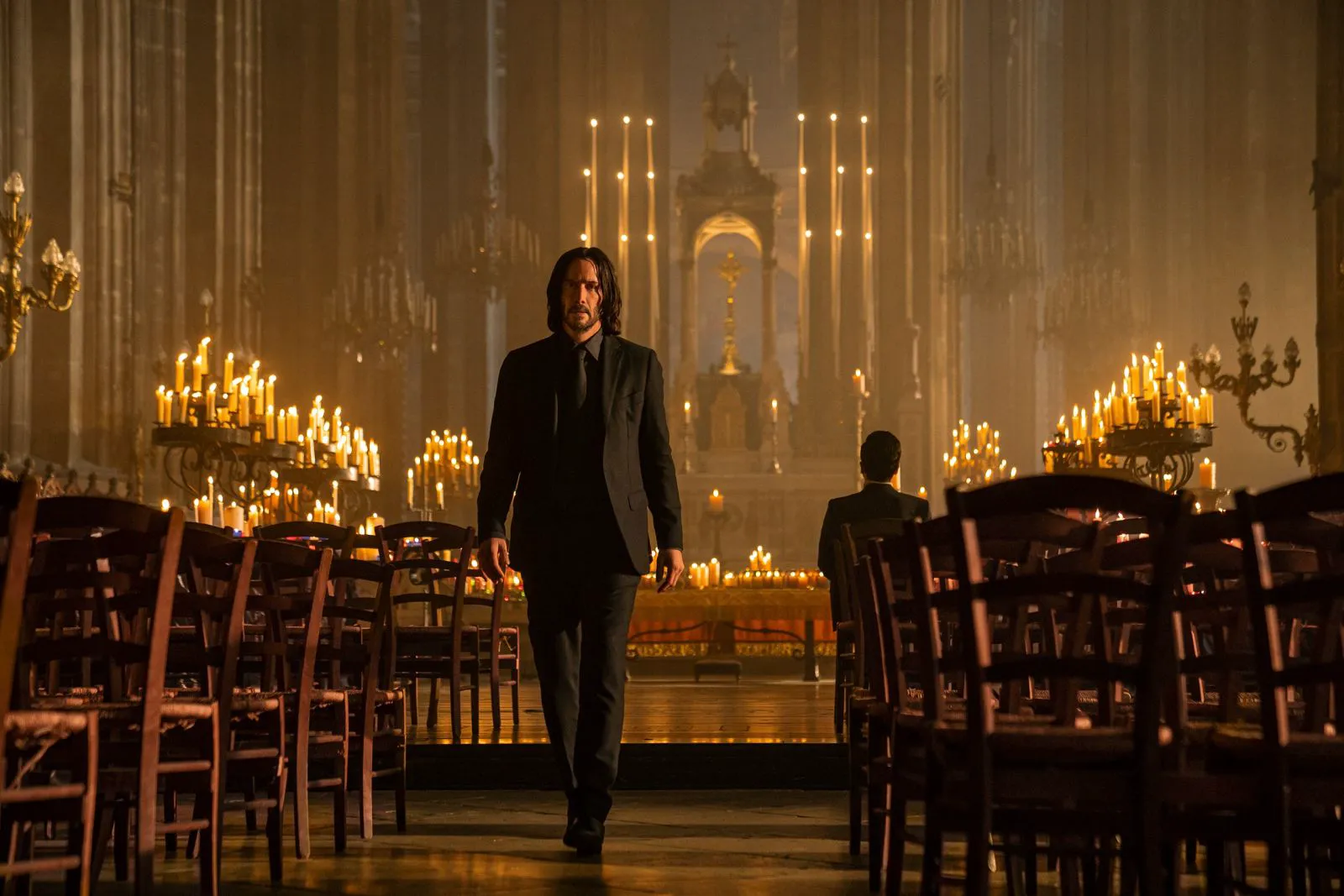 Keanu Reeves as John Wick in a still from 