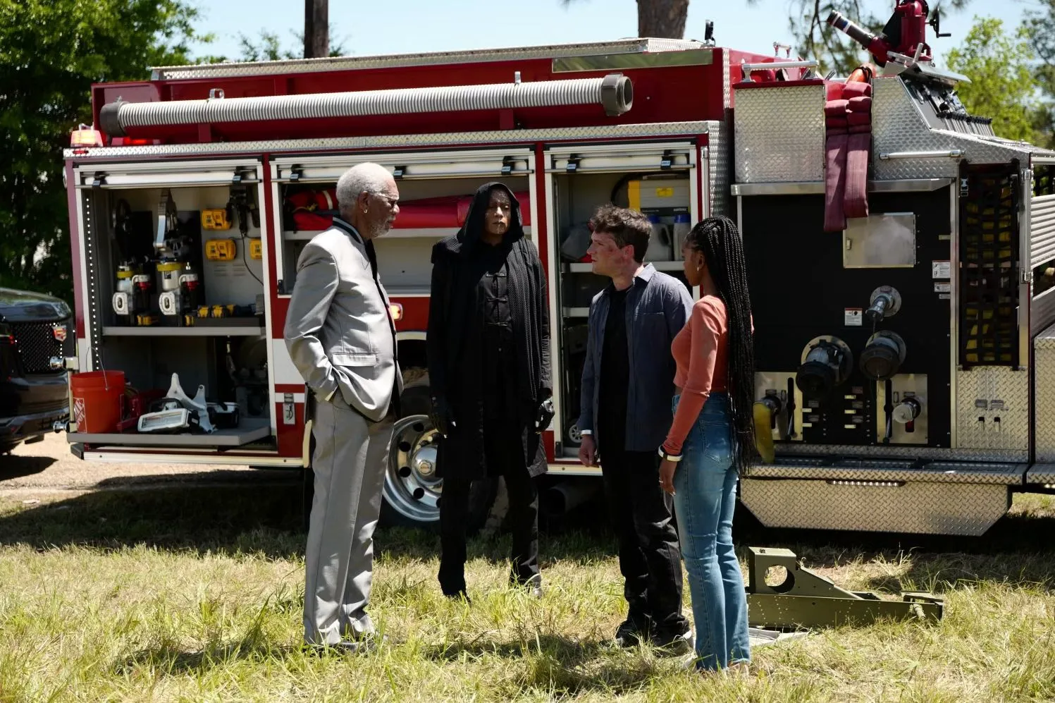 Josh Hutcherson as Franklin in a still from 