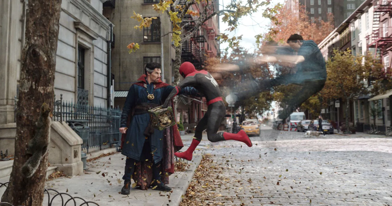 Benedict Cumberbatch as Doctor Strange in a still from 