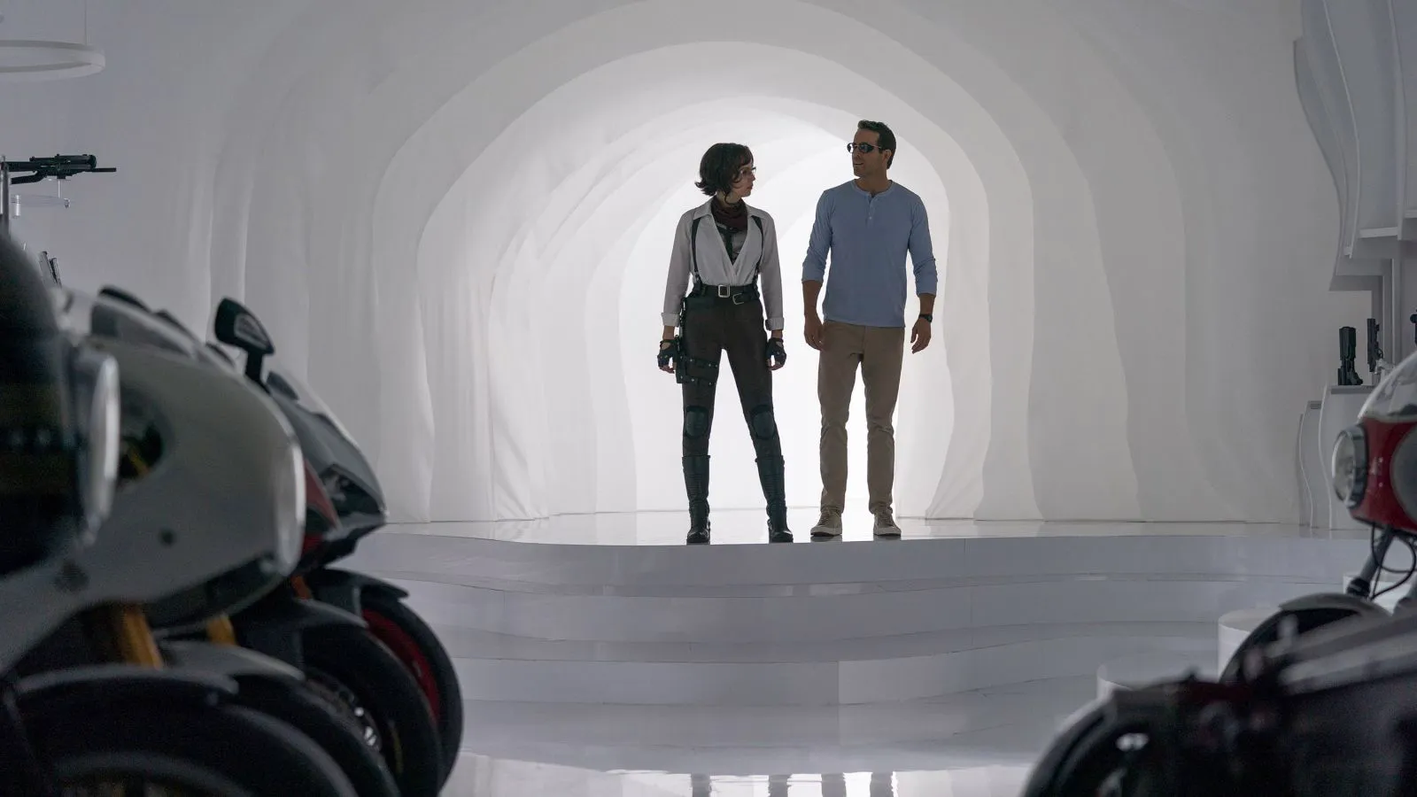 Ryan Reynolds as Guy in a still from 
