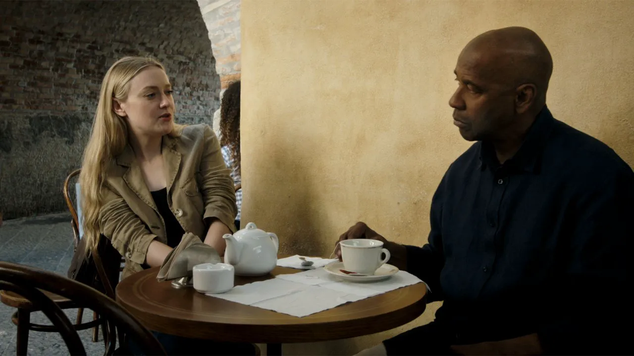 Dakota Fanning in a still from 