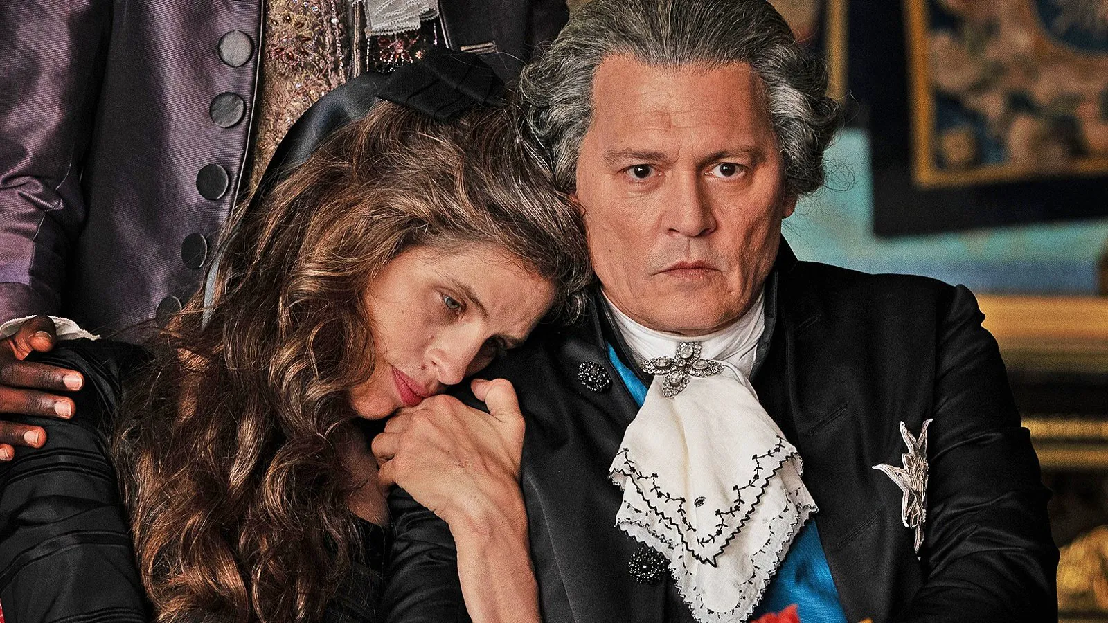 Maïwenn as Jeanne du Barry in a still from 